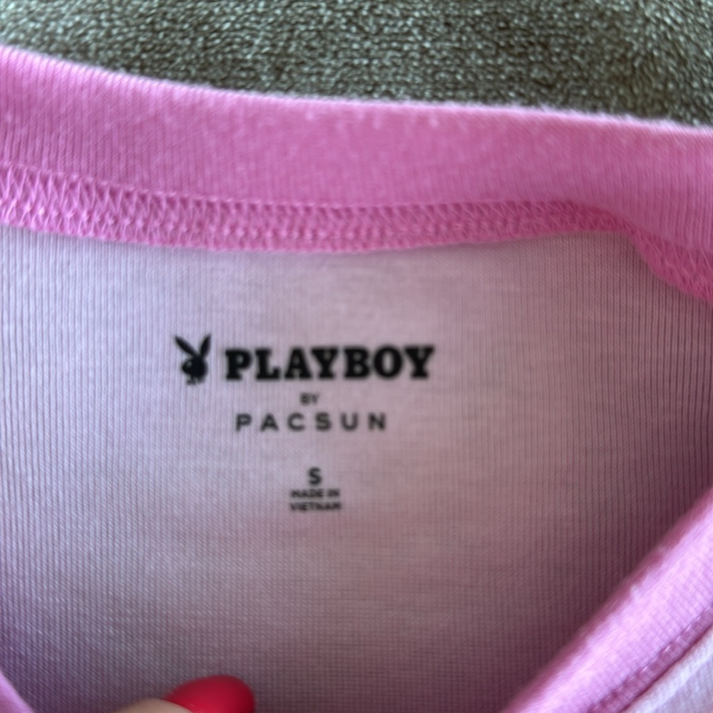 PacSun Playboy crop top - Picture 2 of 3